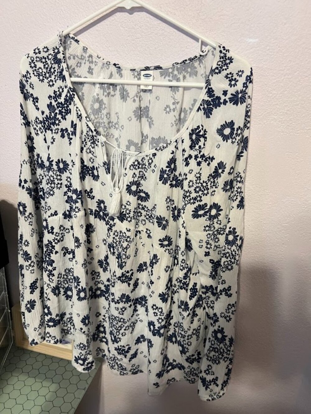 Floral boho Old Navy XL blouse